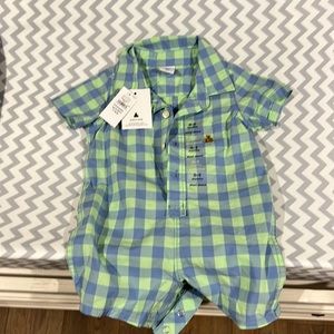 NWT baby boy 0-3 Romper